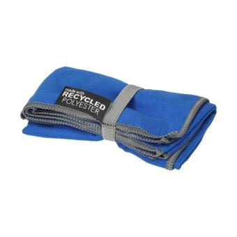 RPET towel ‘Active Dry’, small Aztec blue