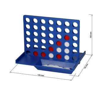 Denkspiel "Gewinn mit 4" Blau