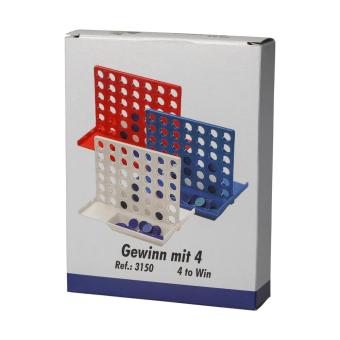 Denkspiel "Gewinn mit 4" Orange