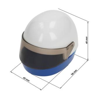 Bleistiftspitzer "Helm" Weiß