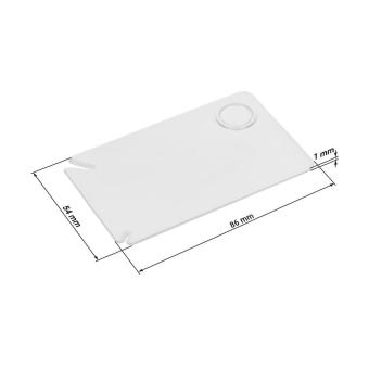 Zeckenkarte Transparent