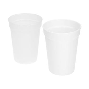Trinkbecher "Pfand" 0,3 l Milchig-transparent