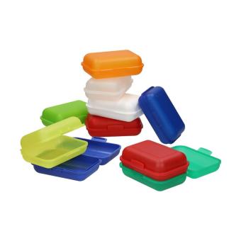 Lunch box "Break" Milky transparent