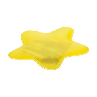 Gel heating pad "Star" Yellow