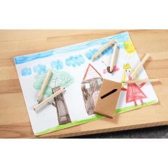 Malstifte-Set "Nature 6" kurz Natur