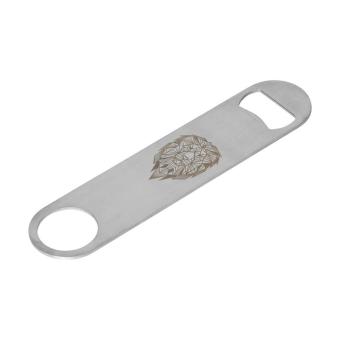 Bottle opener "Speed" Silver