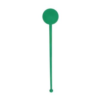 Cocktail stirrer "Round" Transparent blue