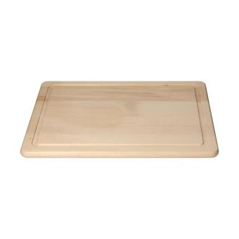 Cutting board "Woody" square, large Nature