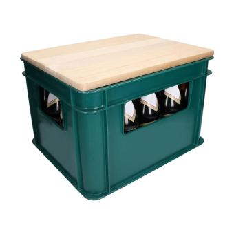 Beer crate seat "Woody" Nature