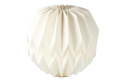 Coollux foldable Origami-inspired paper LED lamp Luna 25cm Nature