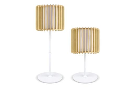 InSideOut Coollux LED-Lampe Lamella Luna Tall Natur