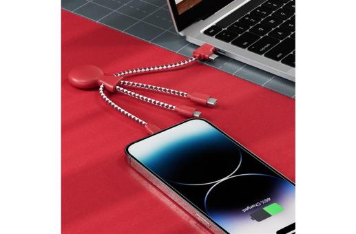 2081 | Xoopar Mr. Bio Charging cable Red