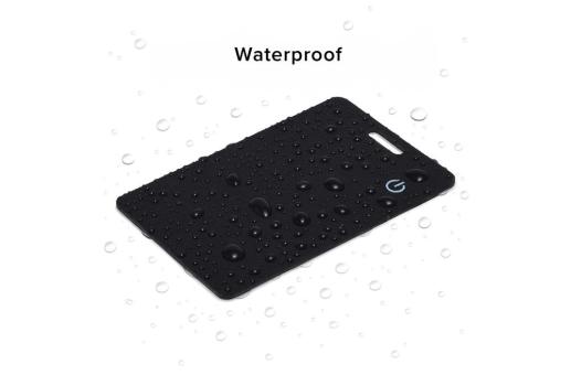 Enjoy Technology Xoopar ICE-Card Ultradünne Tracker-Karte wiederaufladbar Schwarz