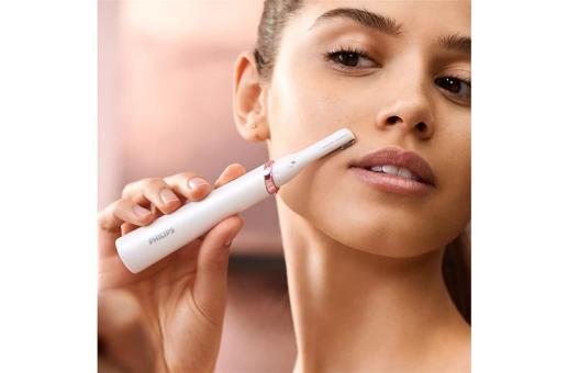 Enjoy Technology HP6393|Philips Pen Präzisionstrimmer zum Trimmen von Körper- und Gesichtshaar Weiß