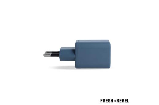 2WC30 I Fresh 'n Rebel Mini Charger USB-C + A PD // 30W Blue