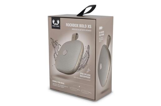 1RB5100 | Fresh 'n Rebel Rockbox Bold Xs splashproof TWS speaker 4W Fawn