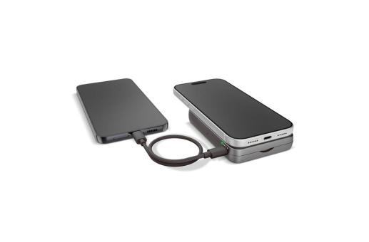 Fresh 'n Rebel Wireless Powerbank 10000mAh Compatible with MagSafe Dark grey