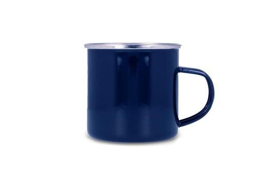 Emalie Becher 350ml Dunkelblau