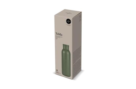 Sagaform Tekla Push steel bottle with push cap (recycled) 500 ml Green