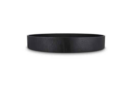 InSideOut Sagaform Hanna Rundes Tablett 35 cm Schwarz