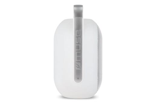 Enjoy Technology ML-625| Muse Ambient Light Bluetooth-Lautsprecher für den Innen-und Außenbereich Weiß