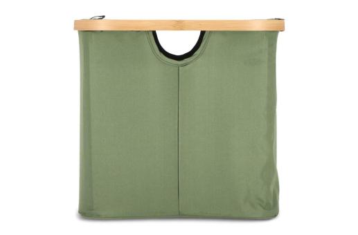InSideOut faltbarer Korb mit Deckel Sogne 40,5 x 33 x 30cm rPET Olivgrün