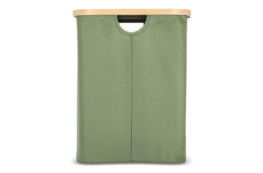 InSideOut folding basket with lid Sogne 40.5 x 33 x 42cm rPET Olive