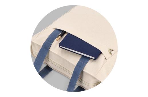 InSideOut Reuuz Canvas Tragetasche 33 x 42 x 10 cm Graublau