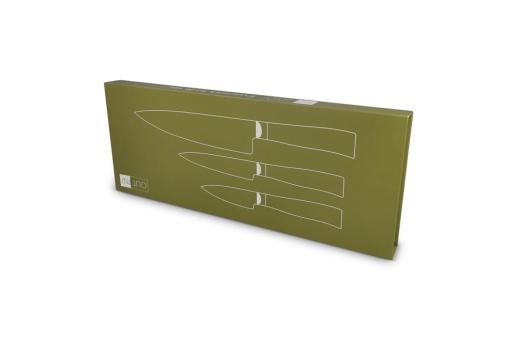 InSideOut 3 Stück Essential Messer Set Ravn Holz