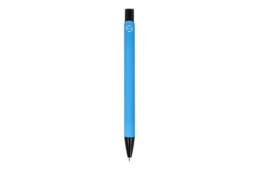 Alicante soft touch R-AL black ink Blue/black pusher