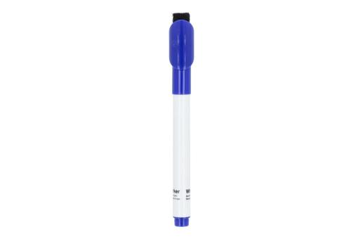 Whiteboard marker with magnet &amp; wiper Aztec blue