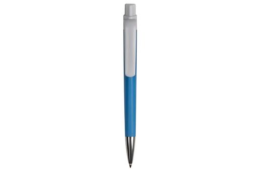 Kugelschreiber Prisma mit NFC-Tag Blau/weiß