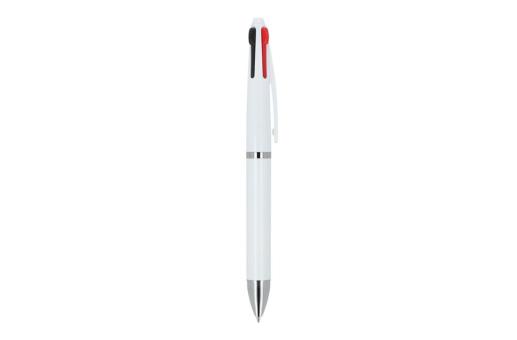 4 Colour pen White