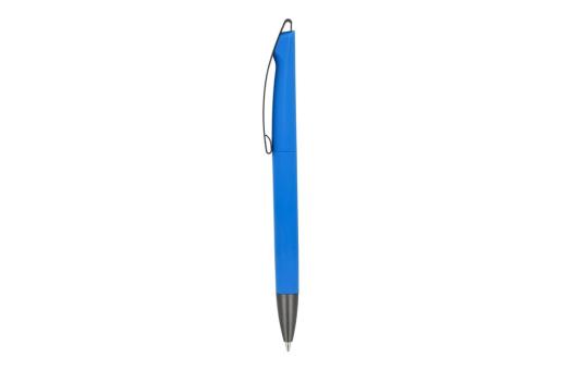 Ballpen Vegas softtouch metal clip Aztec blue