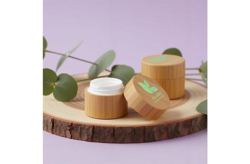 Lipbalm rund Bambus Natur
