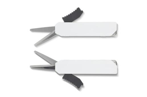 Folding Travel Scissors White