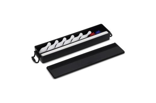 Tabletop bowling game Black