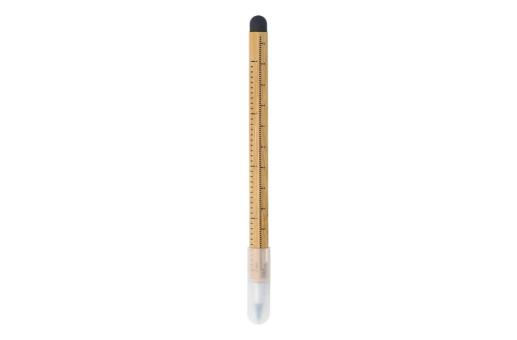 Sustainable long-life pencil &amp; ruler bamboo Nature