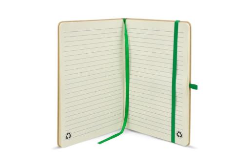 Notizbuch Kraftpapier A5 Grün