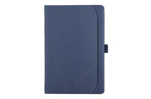 Notizbuch mit Tasche Ashira A5 Dunkelblau