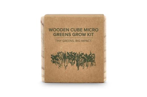 FSC Wooden Planter Set - Microgreens Nature