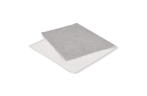 Quick dry towel R-PET 50 x 100 cm sublimation White/grey