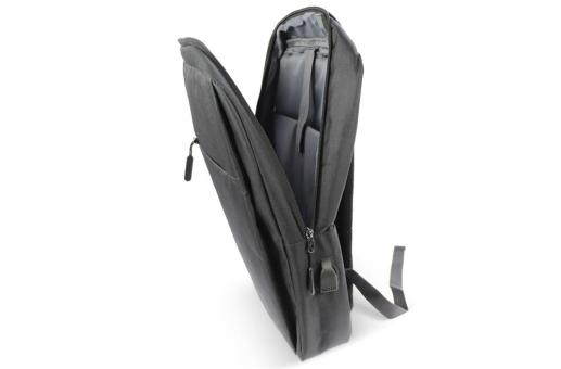 Laptoptasche mit Ladeanschluss 20L Schwarz