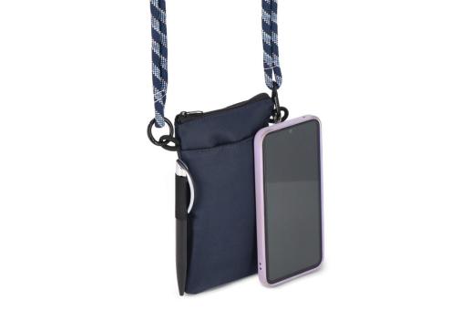 Pocket Everyday Essentials pouch with paracord strap Dark blue