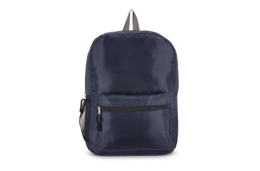 R-PET 190T Lightweight backpack 30.5 x 12.7 x 42 cm 16 L Dark blue