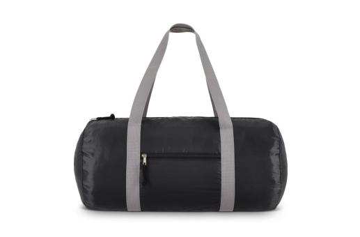R-PET 190T Leichte Sport- und Reisetasche 48 x 23 x 23 cm 20 l Schwarz