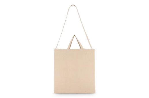 Tragetasche aus Baumwolle OEKO-TEX® 40 x 13 x 44cm 220g/m² Ecru