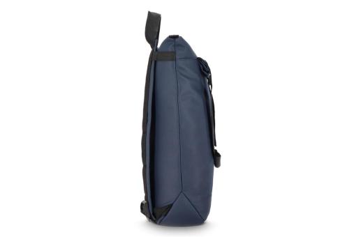 rPET 600D Navi Laptop-Rucksack 36 x 40 x 10 cm Dunkelblau