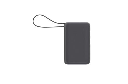 Nova Laptop 65W Powerbank mit integriertem USB-C-Kabel 30000 mAh Dunkelgrau