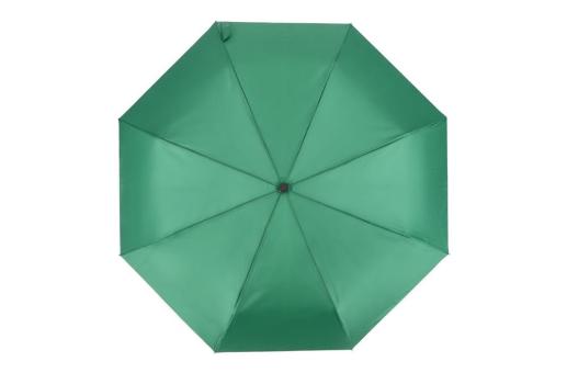 Congo 190T Pongee 21" Faltbarer Regenschirm Dunkelgrün